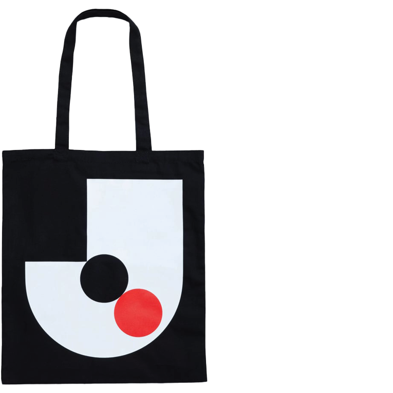 SHUKYU x J.LEAGUE Symbol Mark Tote (Black)
