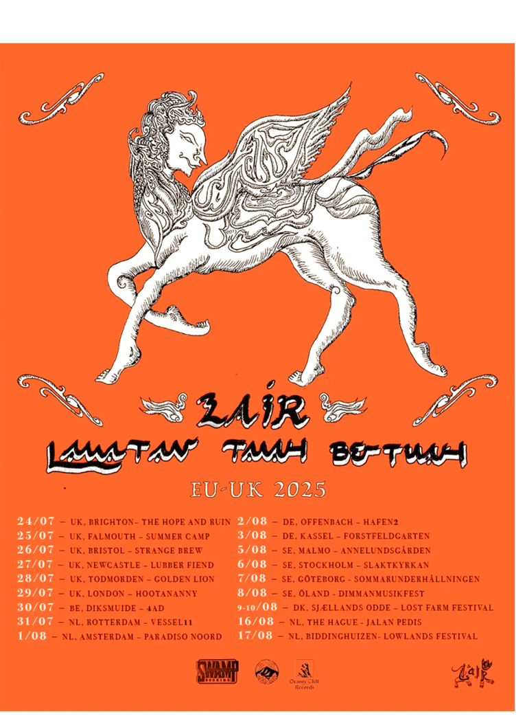Lawatan Tanah Bertuah: LAIR EU-UK 2025 Tour Poster