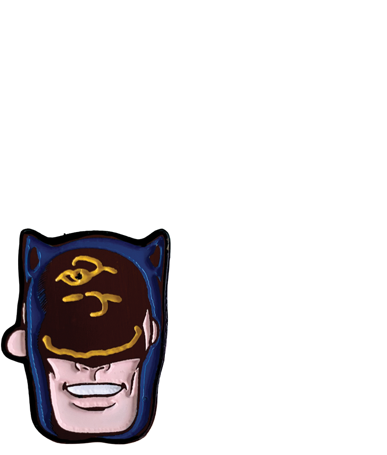 Charlie Wayne Enamel Pin