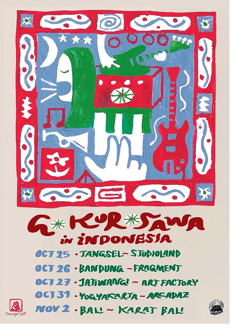 Go Kurosawa in Indonesia Tour Poster