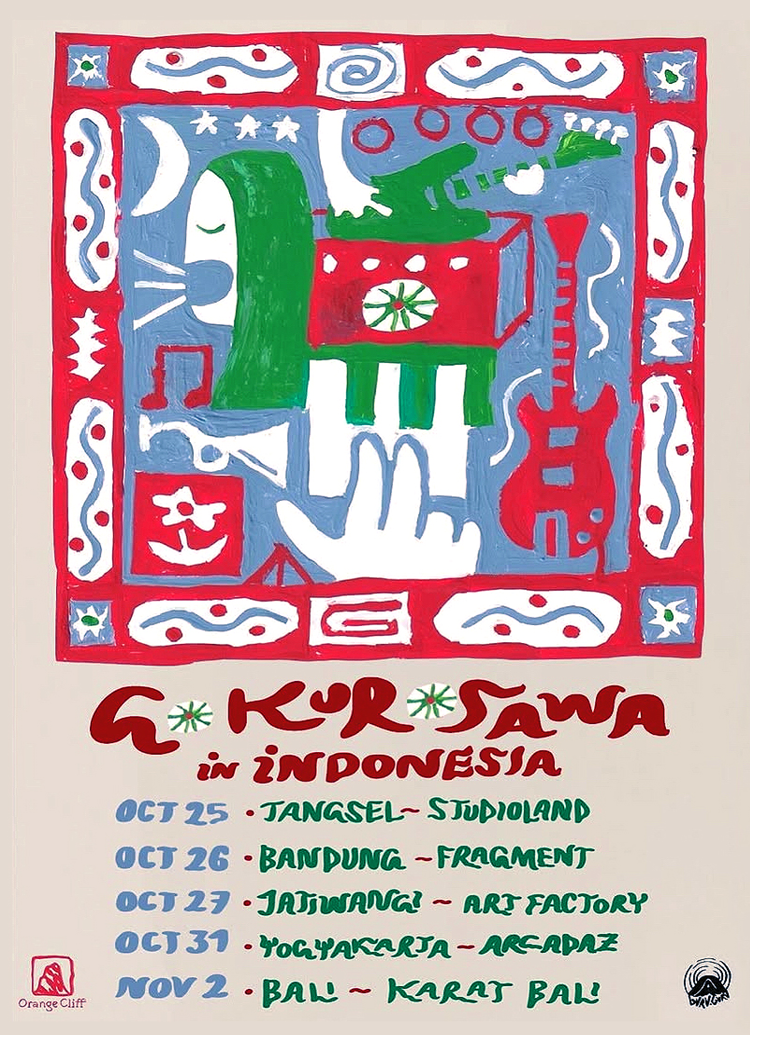Go Kurosawa in Indonesia Tour Poster