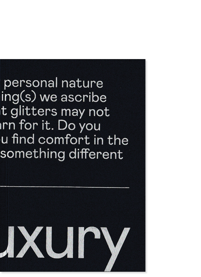 Double Take: On Luxury