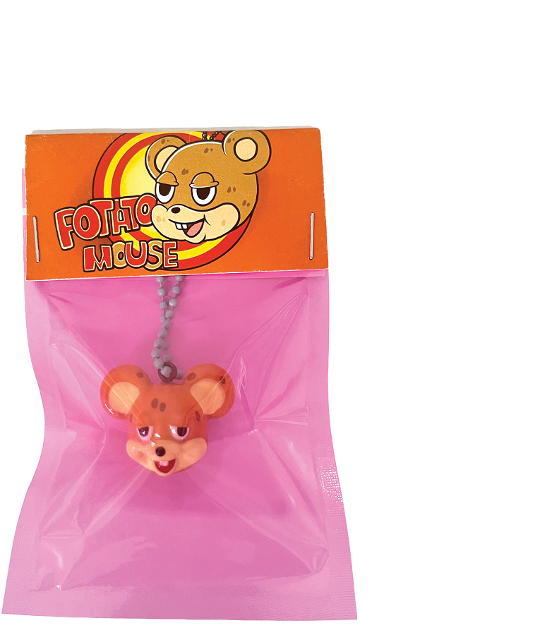 Potato Mouse Keychain