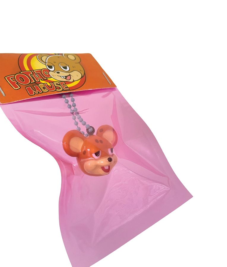 Potato Mouse Keychain